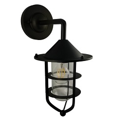 lampa elewacyjna czarna loft retro