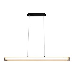 Lampa wisząca liniowa LED akrylowa 16W 3CCT 120cm czarna