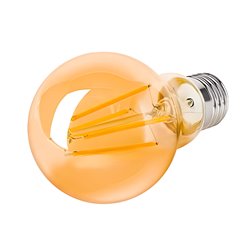 Żarówka LED E27 Filament A60 10W Amber 4000K