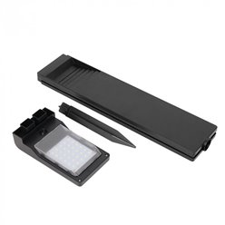 Słupek ogrodowy LED Solarny Clock 4000K