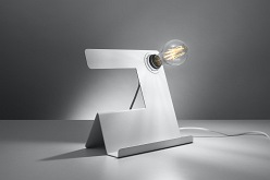 Lampa biurkowa Loft INCLINE 1xE27 biała