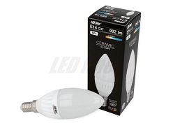 Żarówka E14 LED 9W 992lm świeczka  LED line® biała dzienna 4000K
