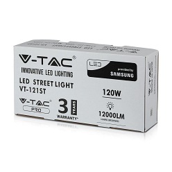 Lampa Uliczna LED V-TAC Samsung 120W VT-121ST 4000K 12000lm