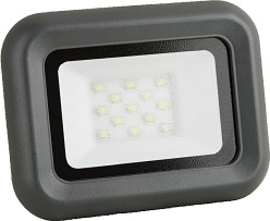 Halogen / naświetlacz LED 10W 850lm SMD IP65 szary - biała dzienna