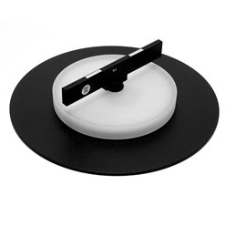 Kinkiet okrągły magnetyczny Micro-24V 9W 3000K czarny