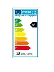 Żarówka LED line E27 170-250V 18W 1800LM biała dzienna 4000K A70