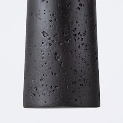 Lampa wisząca betonowa Electra 1xGU10 czarna