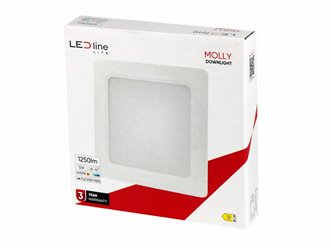 Panel LED Downlight MOLLY 12W 1250lm 4000K kwadrat