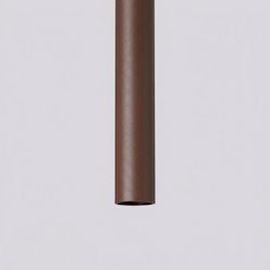 Lampa wisząca potrójna tuba Pastelo 3P 3xG9 brązowa