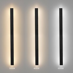 Lampa architektoniczna LED 20W 120cm Now CCT czarna