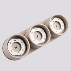Lampa sufitowa potrójna tuba Modo 3xGx53 taupe