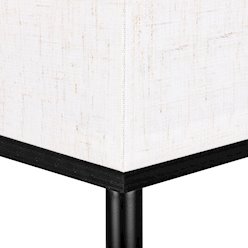 Lampa stojąca Square 1xE27 160cm czarna