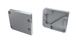 Zaślepka do profli Unico aluminiowa prawa - różne kolory