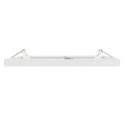 Panel LED o mocy 16W okrągły, podtynkowy, szklany z serii GLASS - biała  dzienna