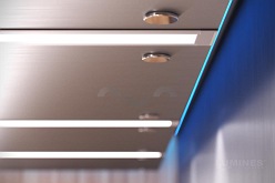 Profil LED wpuszczany inDileda srebrny - 2m