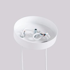 Lampa wisząca podwójna Arche 2xG9 okrągła biała