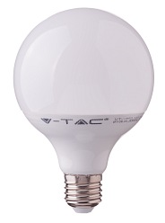 Żarówka LED E27 10W 230V 810lm GLOB G95 V-TAC - b. ciepła
