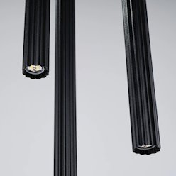 Lampa wisząca potrójna Arche okrągła 3xG9 czarna