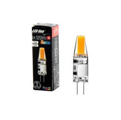 Żarówka LED line® G4 1,5W 12V 120lm COB - biała ciepła