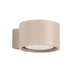 Kinkiet ścienny cylindryczny Modo 1xGx53 taupe