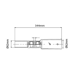 Uchwyt do lampy ulicznej 70-200W V-TAC VT-795