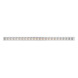 Lampa liniowa magnetyczna Biała 3-fazowa 24W 4000K 44cm Typ B