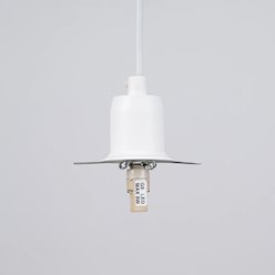 Lampa wisząca nowoczesna kula Hyperion 1xG9 biała