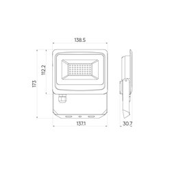 naświetlacz led 30w