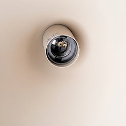 Lampa wisząca stożkowy klosz Nox 25cm 1xE27 beżowa