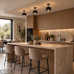 Kinkiet sufitowy E27 Velto Loft czarny