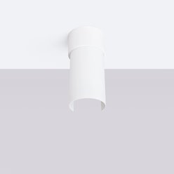 Lampa sufitowa nowoczesna Flash 1xE27 biała