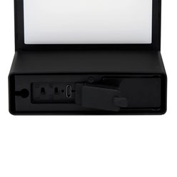 Kinkiet elewacyjny solarny Suntis obrotowy z USB