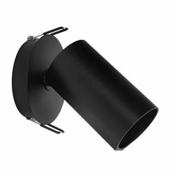 Reflektor sufitowy SpotLine GU10 wpuszczany czarny