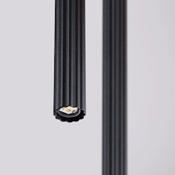 Lampa wisząca podwójna Arche 2xG9 okrągła czarna