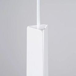 Lampa wisząca potrójna Prysm listwa 3xG9 biała