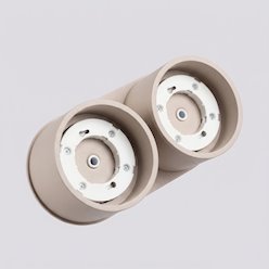 Lampa sufitowa podwójna tuba Modo 2xGx53 taupe
