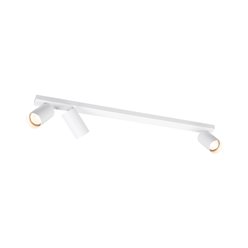 Lampa sufitowa z reflektorami Hero GU10 2+1 biała