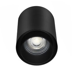 Tuba sufitowa LED Box CCT IP44 8W 680lm okrągła czarna