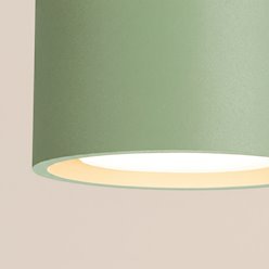 Lampa sufitowa podwójna tuba Modo 2xGx53 szałwiowa