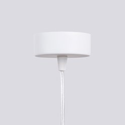 Lampa wisząca tuba Liro 1xGU10 biała
