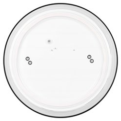 Panel LED okrągły czarny Lumo 18W z czujnikiem