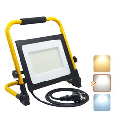 Halogen LED przenośny 100W 8500lm z przewodem 1,3m