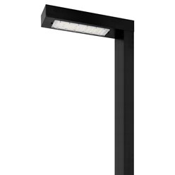 Latarnia ogrodowa LED 50W Posti 350cm 7000lm 90° 4000K czarna