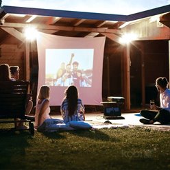 Halogen / naświetlacz LED 100W 7000lm SMD IP65 czarny - barwa biała dzienna