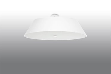 Lampa sufitowa okrągła VEGA 70 cm 5xE27 biała