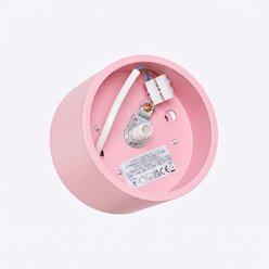 Lampa sufitowa tuba Modo 1xGx53 różowa