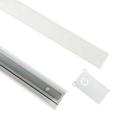 Szyna magnetyczna F-LINE natynkowa biała - 1 metr