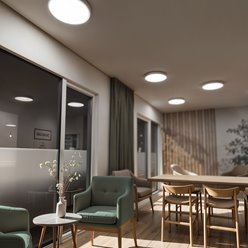 Panel LED okrągły 40W 40cm z czujnikiem PIR 4000K