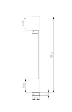 Kinkiet SAPPO 120 biały LED 4000K