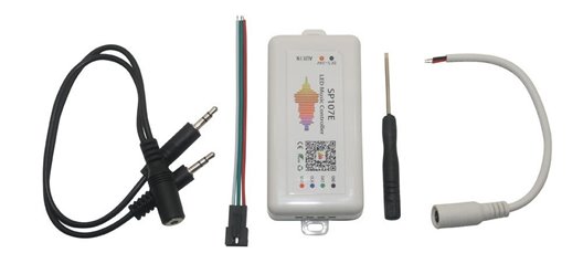 Sterownik LED Cyfrowy RGB Muzyczny 5-24V Bluetooth